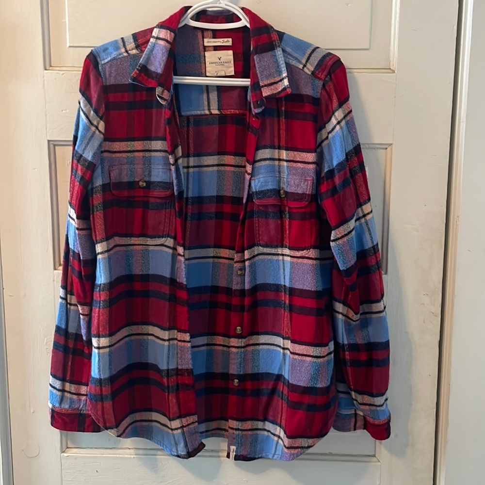 American Eagle Cabin Flannel